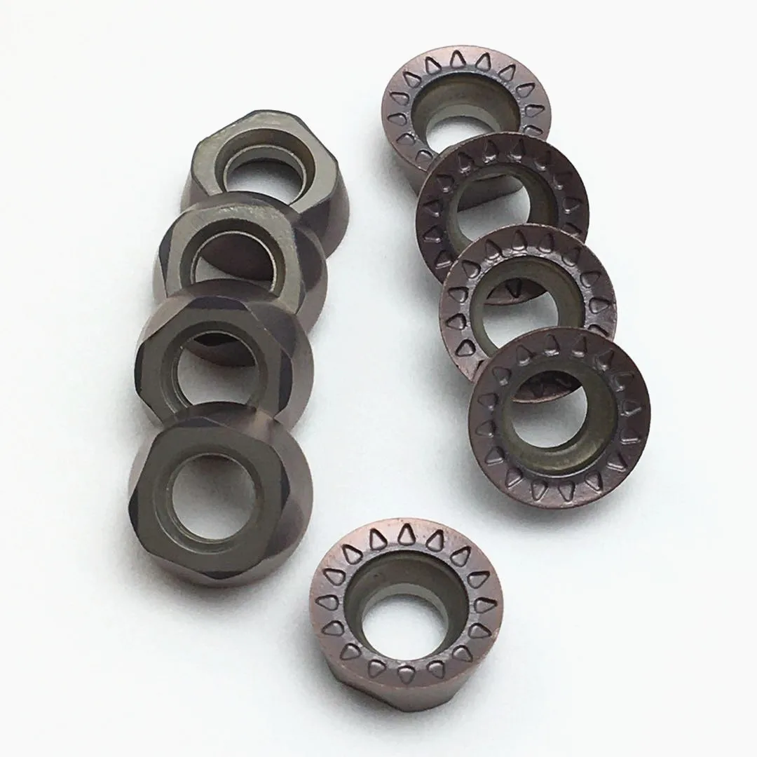 Tungsten Carbide Tool RPMT10T3MO E JS VP15TF Internal Turning R5 Metal Turning Tools CNC Cutting Tool RPMT 10T3 Carbide Insert