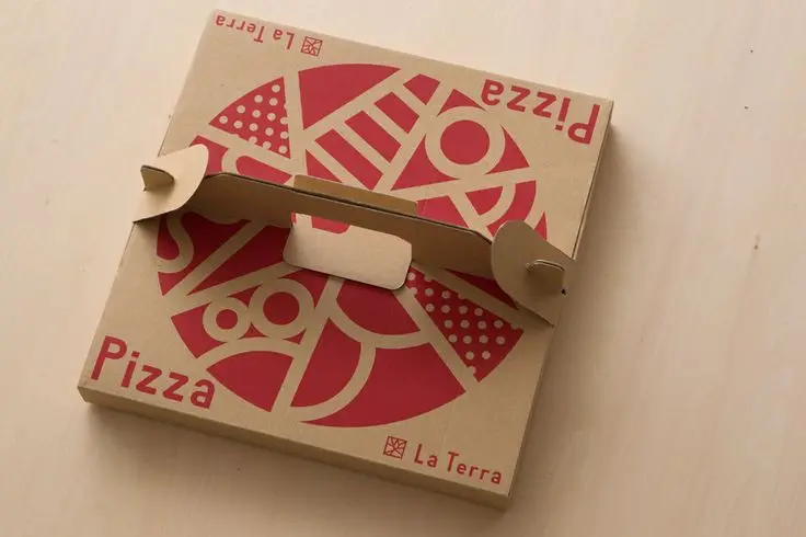 Wholesale handheld pizza delivery boxes