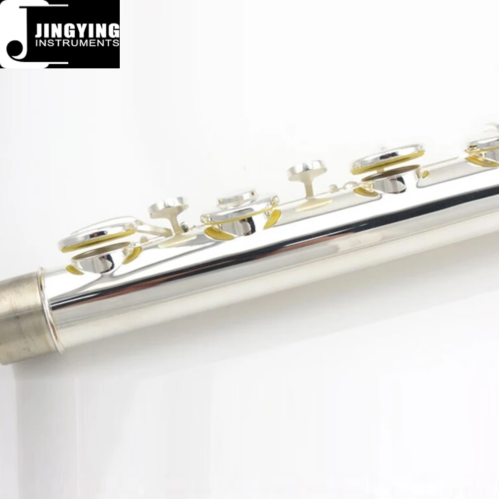 2023 Jingying Music Wood Wind,JYBF-A600 Professional Cupronickel Body Bass Flute