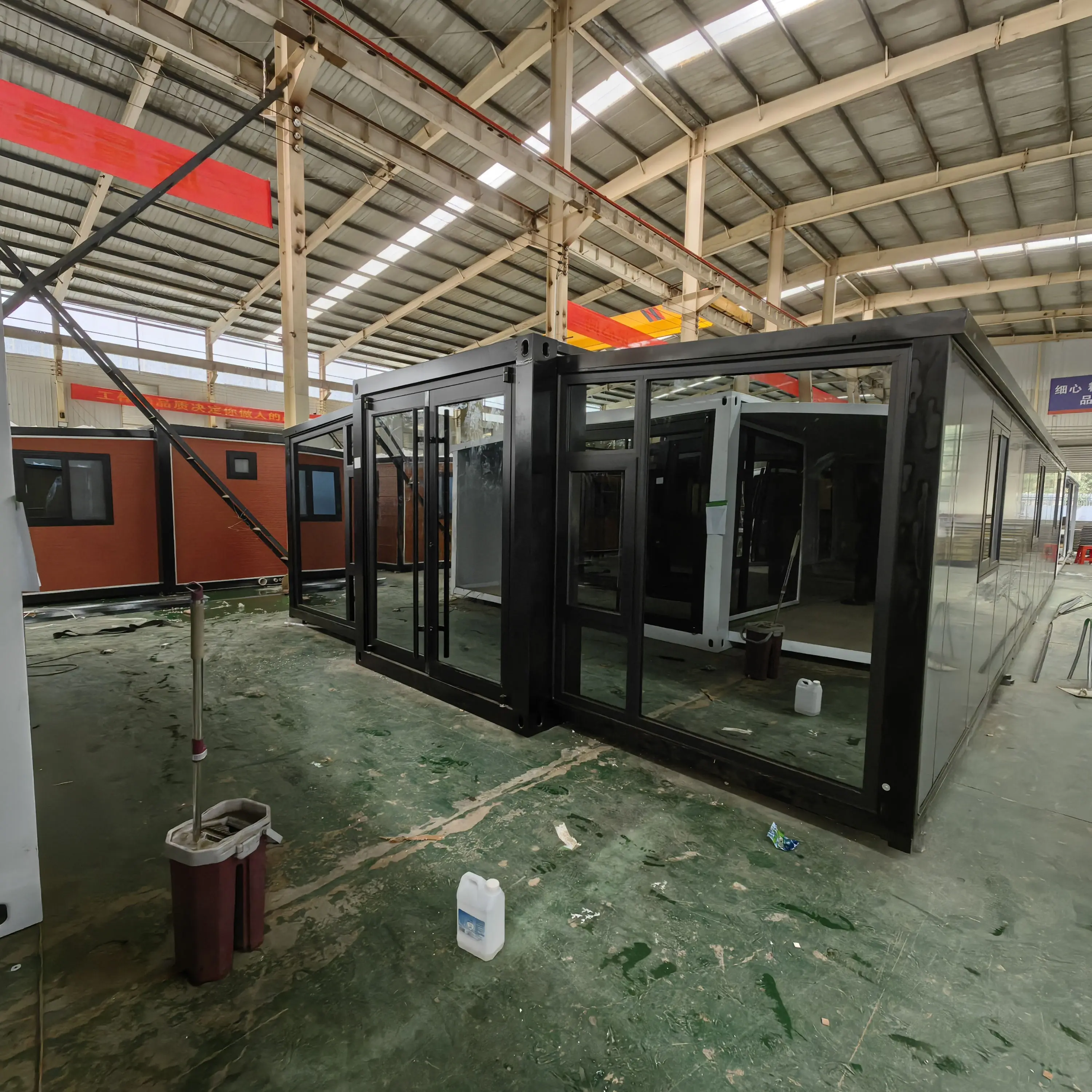 40 футов расширяемый контейнерный дом жилой Портативный Складной грузовой