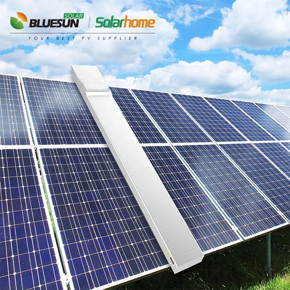 Bluesun best solar panels clean robot dry cleaning robot automatic for solar energy related products