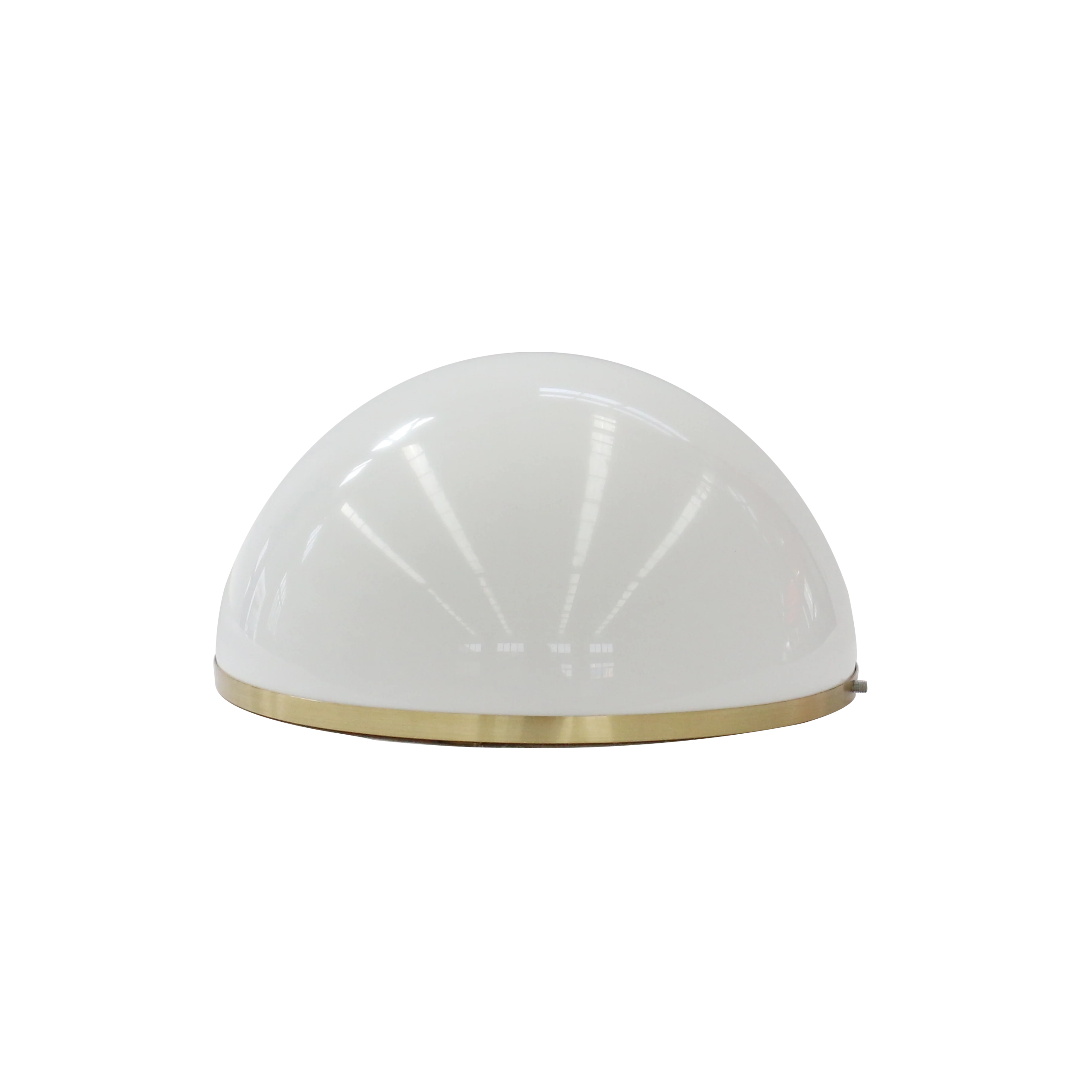 Custom OEM Sheet Metal Fabrication Spinning Parts Spun Metal Steel Aluminum Acrylic Hemisphere Lampshades