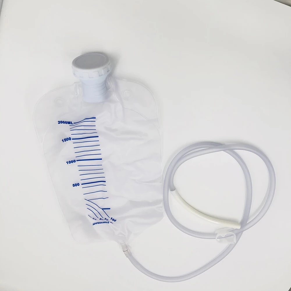 Chinese brand high quality medical disposable pvc enema bag kit 2000ml /1500ml