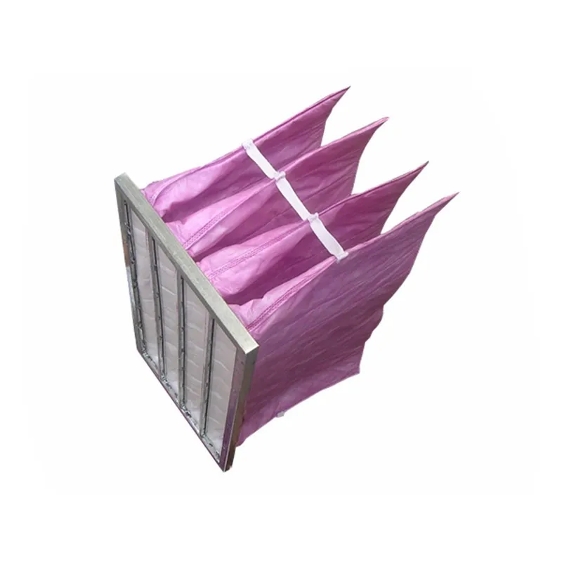 F4 F5 F6 F7 HVAC System High Flow Pocket Air Filter Bag Filter Housing