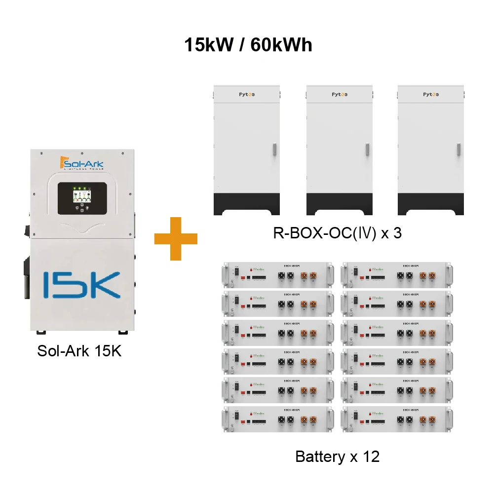 Pytes  lithium ion battery lifepo4 solar energy 60kwh lifepo4 battery pack hybrid three phase inverter energy storage battery