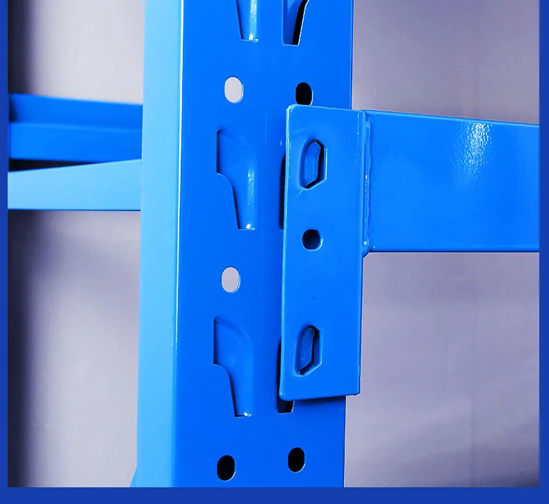 Warehouse Storage Racks Manufacture Factory 4 layers Metal Materials Light Duty Racks good price