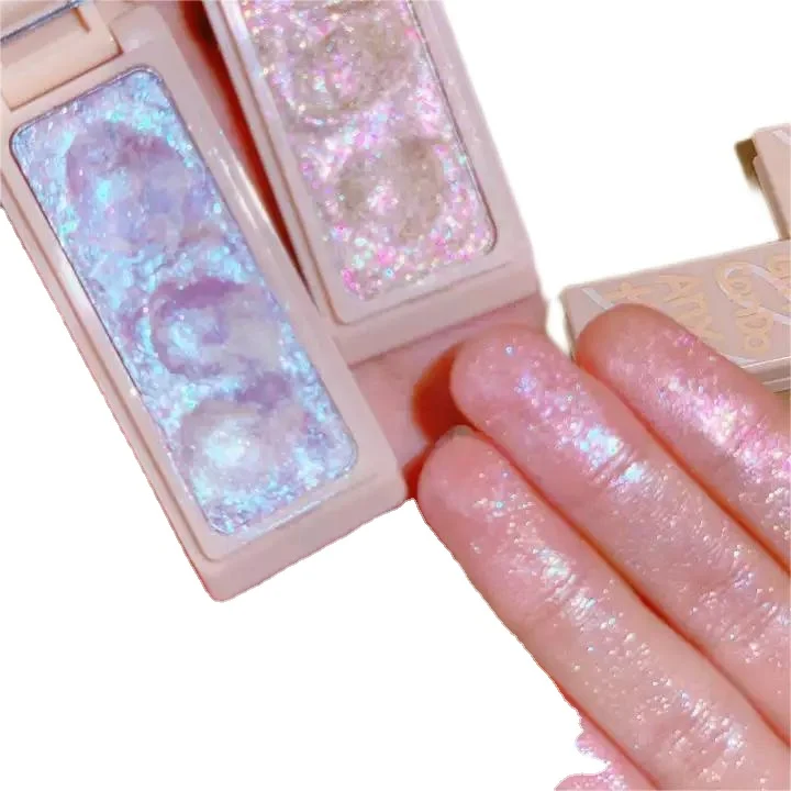 Cosray Glitter Shimmer Pearlescent Pigment Powder Diamond Series Highlighter Makeup Manufacture Wholesale