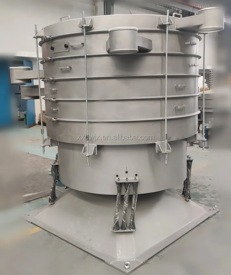 Multi Layer Particle Grain Size Fine Separator Circular Swing Sieve Tumbler Sifter Screen Powder Sieve Machine