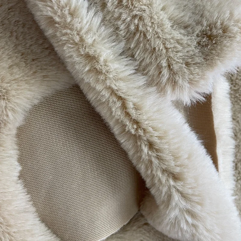 customized supplier polyester fake rabbit fur coat jacket toy fur fabric
