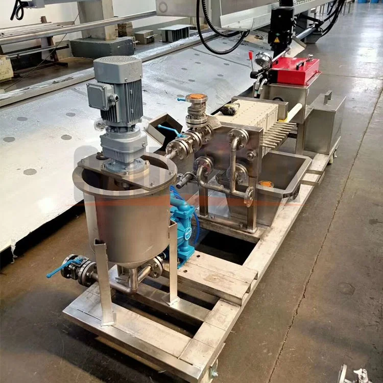 Best Price Small Filter Press Machine, Lab Use Membrane Filter Press Machine