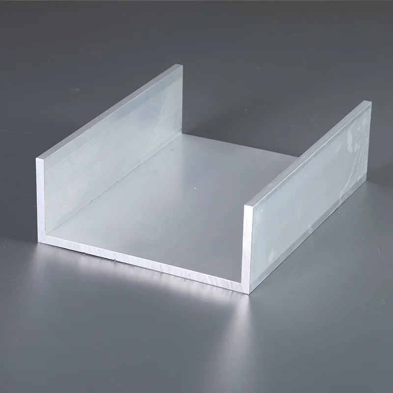 Custom Logo Aluminium Supplier Aluminum Extrusion U Profiles Products