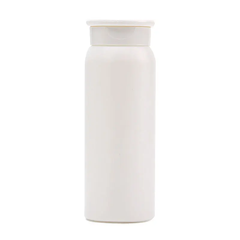 2022 Newest 100G White Color Men Hair Fluffy Powder Plastic Bottle For Talcum Powder Baby Body Talcum Powder Bottle