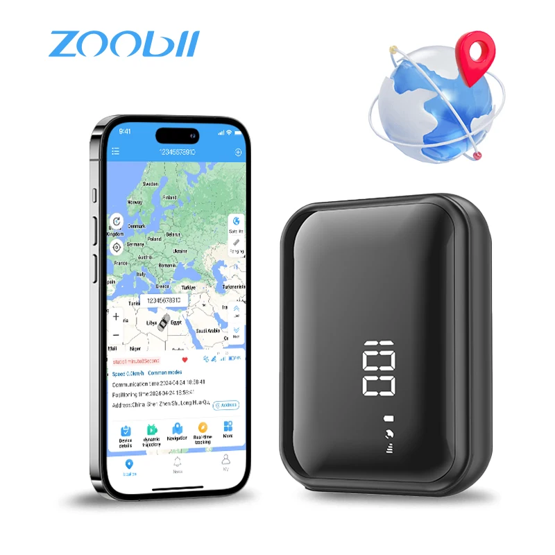 Original 4g Mini Wireless Real-Time Gps Tracker Magnetic Vehicle Tracker With Android IOS APP PC Platform