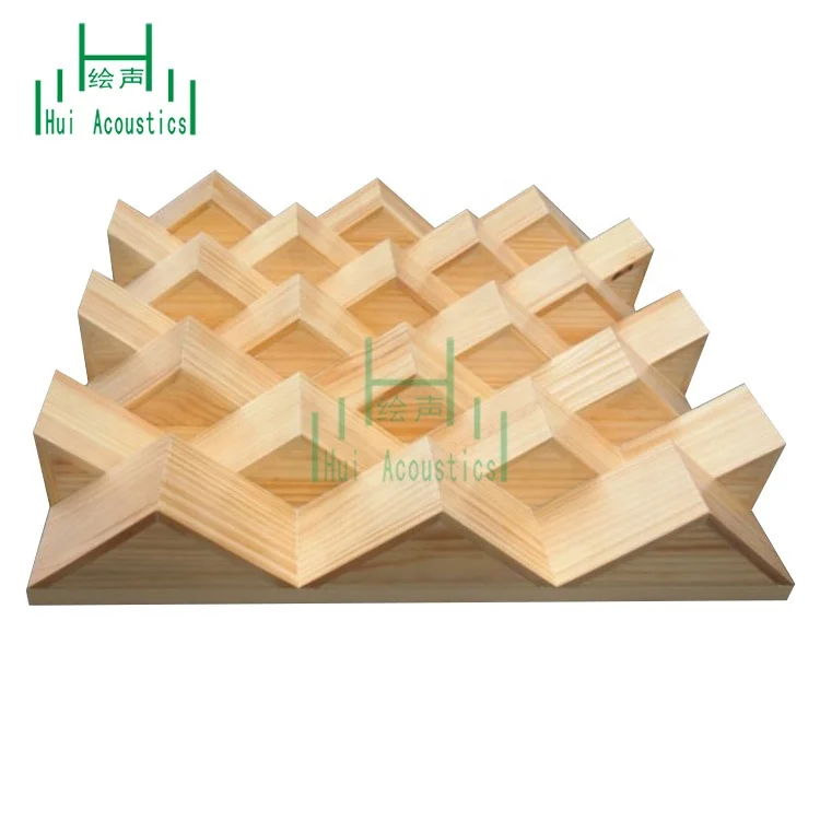 3D Acoustic Wall Panel Sound Diffuser Reflector Diffuser Acoustic Sound Reflector