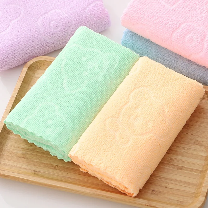 China Multipurpose Polyester Car Cleaning Hand Dish Towel Wholesale Microfiber Kitchen Cleaning Washcloth