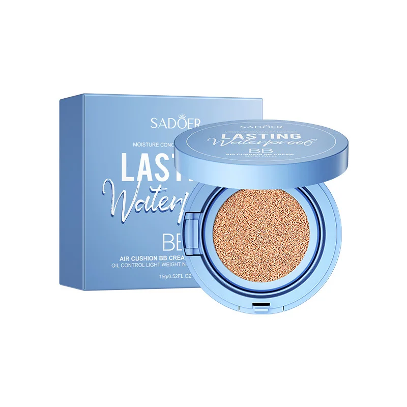 New Arrival 2 Colors Make up Foundation Full Coverage Moisturizing Whitening Air Cushion BB Cream