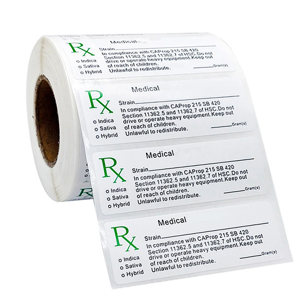 Медицинская наклейка по индивидуальному заказу