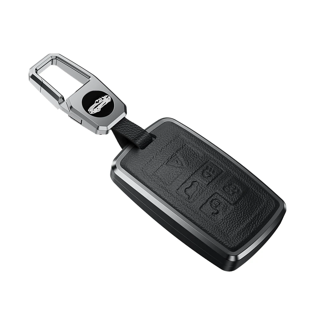 Wholesale New Design Keychain Case Aluminum Alloy for Land Rover Ran Rover Discovery 5 Sport Customized Logo Metal Key Cover