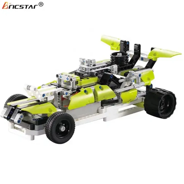 Bricstar DIY education self-assembly wholesale toy rc cars, diy building rc cars for sales