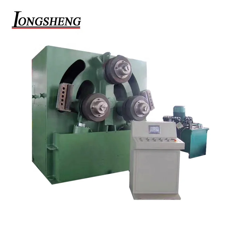 
W24S-16 Hydraulic 3 Rolls tube roller bending making machine angle steel profile bending roll machine 