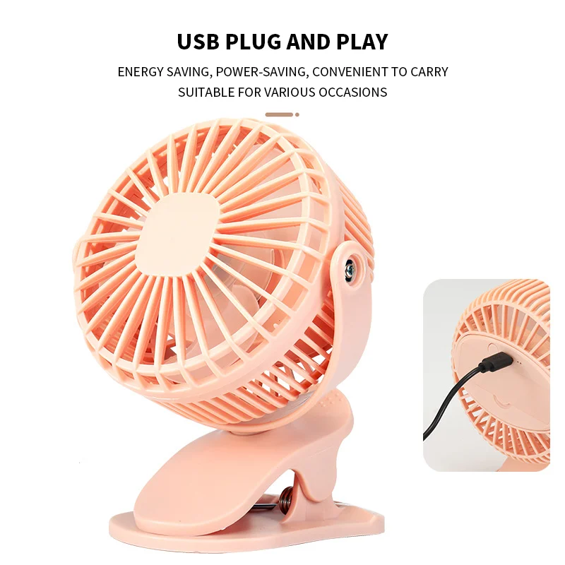 Manufacturer air Cooler Home Appliance Rechargeable Desk Clamp Fan and Vehicle Fan With USB Recharging