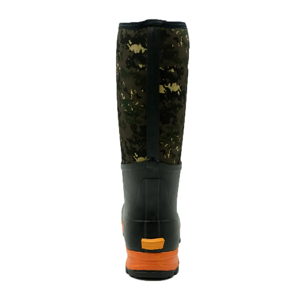 High Quality Waterproof Neoprene Rubber Rain Work Boots Unisex Comfortable Hunting Shoes For Men