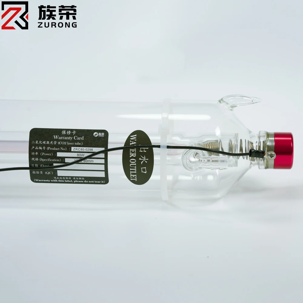 Laser tube hot sale 18 months warranty Catalyst coating 40w 50w 60w 80w 100w 130w 150w 170w CO2 laser tube