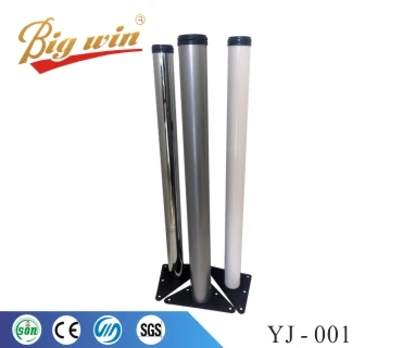 Chrome stainless steel bar coffee dining metal folding adjustable telescopic furniture table legs