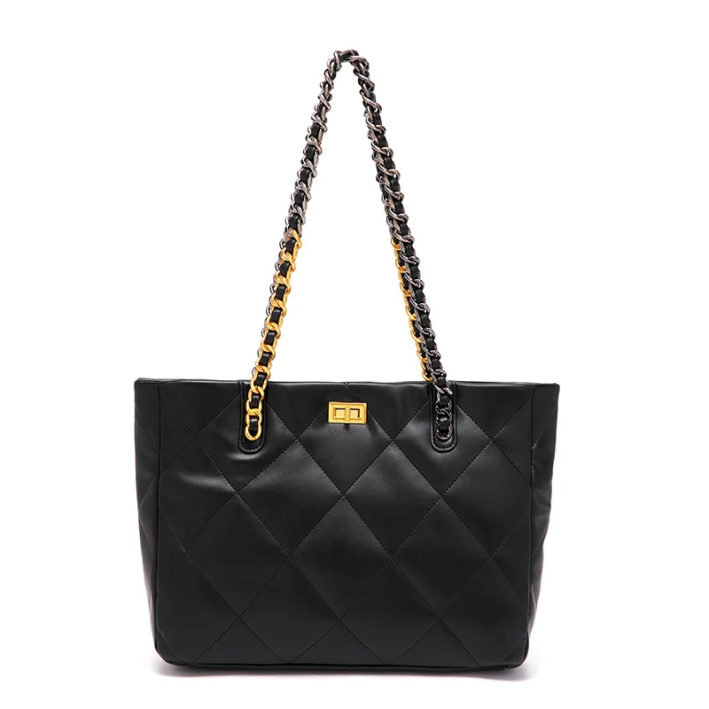 Женская стеганая сумка из искусственной кожи