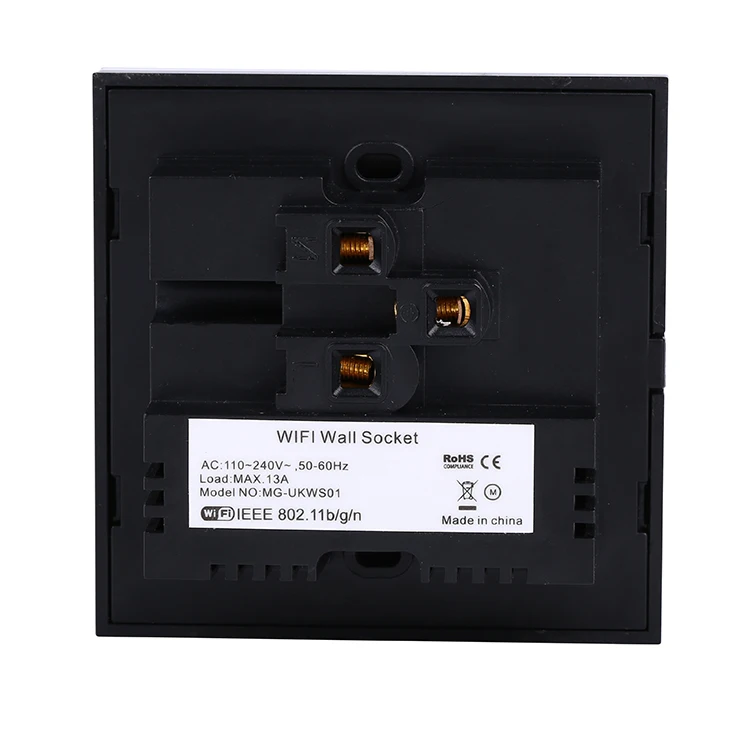 Support Voice Control Power Point UK Standard 5Pin universal Wifi Socket Compatible Alexa&Google Home