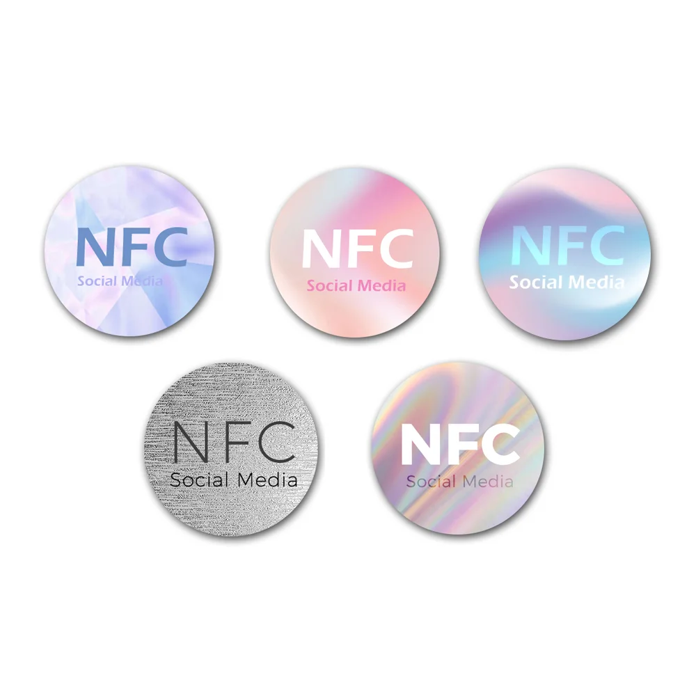 Новая мода карты для контроля доступа ISO14443A 13 56 МГц NFC стикер телефона в социальных сетях эпоксидная RFID