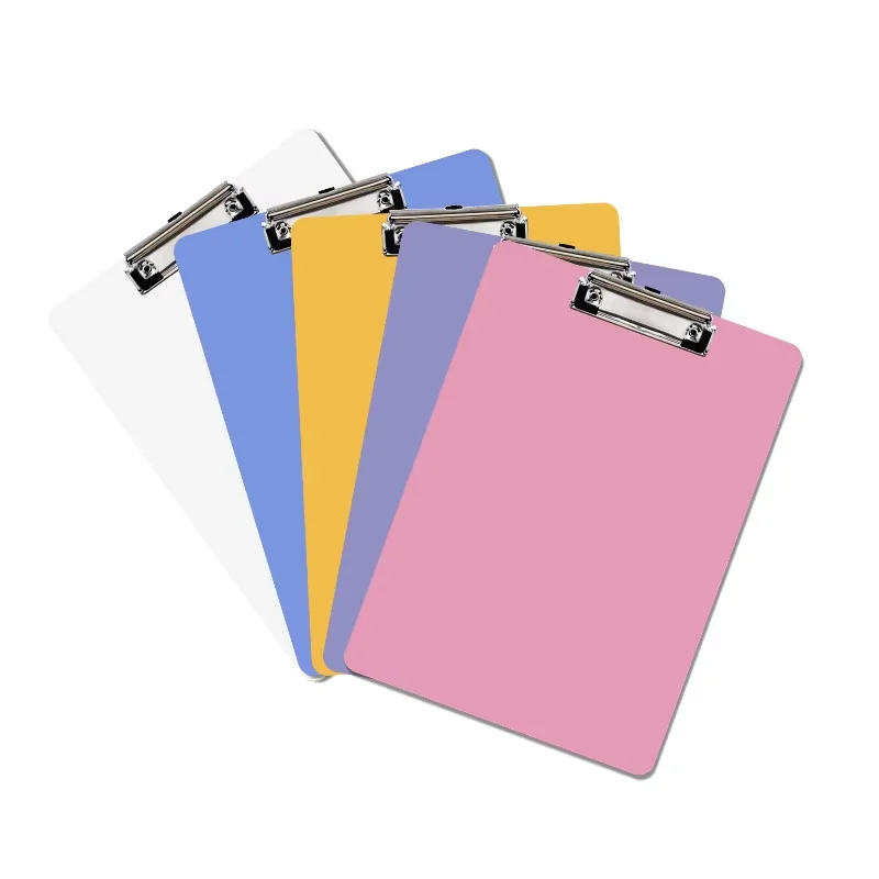 Foldable nurse folding clipboard sublimation file clipboard blank custom logo a4 plastic storage foldable clipboard file folder
