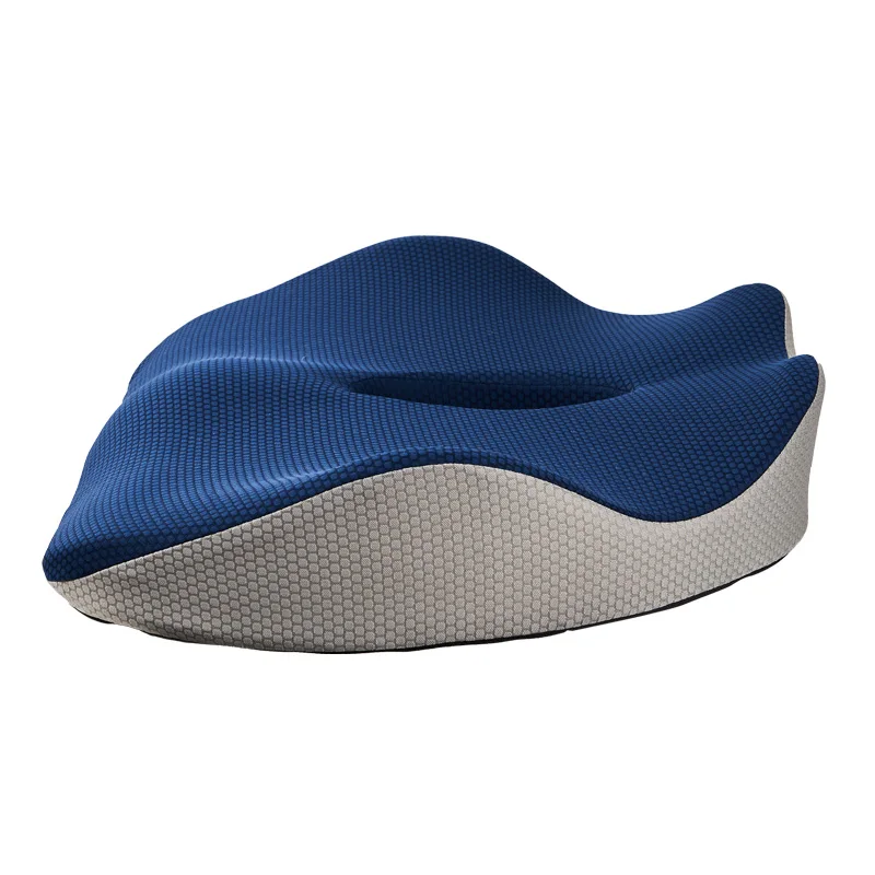 Seat cushion pressure relief and comfort memory foam seat cushion and lumbar back cushion for office chair