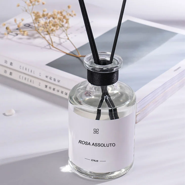 CNUS 180ml Scent Air Fresh Reed Diffuser Pure Wsterless Essential Oil Machine Flavors Reed Diffuser