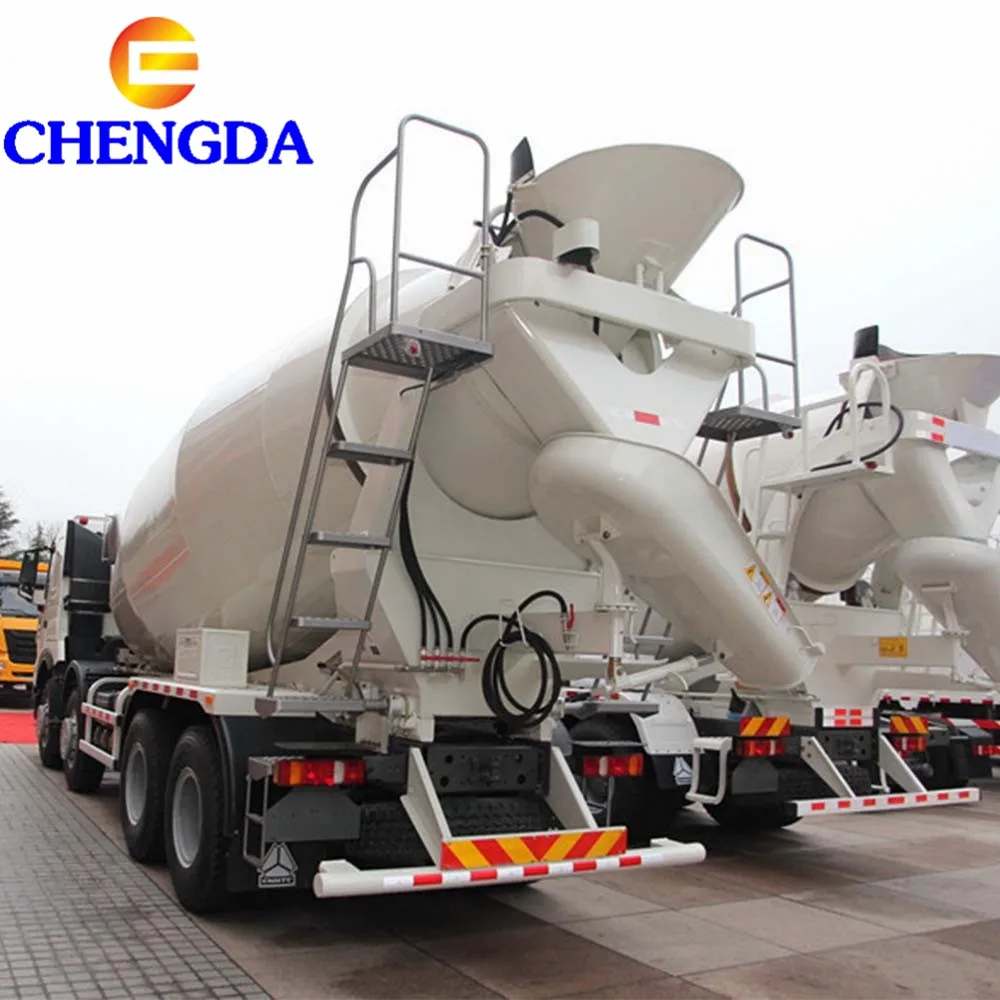 Used 8x4 Driving Wheel Concrete Mixer Truck For Sale