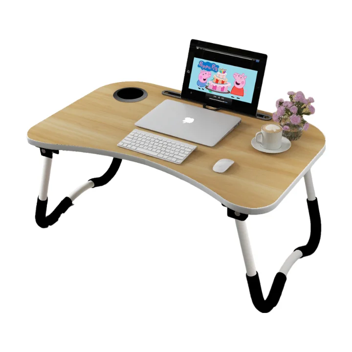 Wholesale Adjustable Computer Table Foldable  Ergonomic Laptop Stand Laptop Desk For Bed Living Room Book Stand