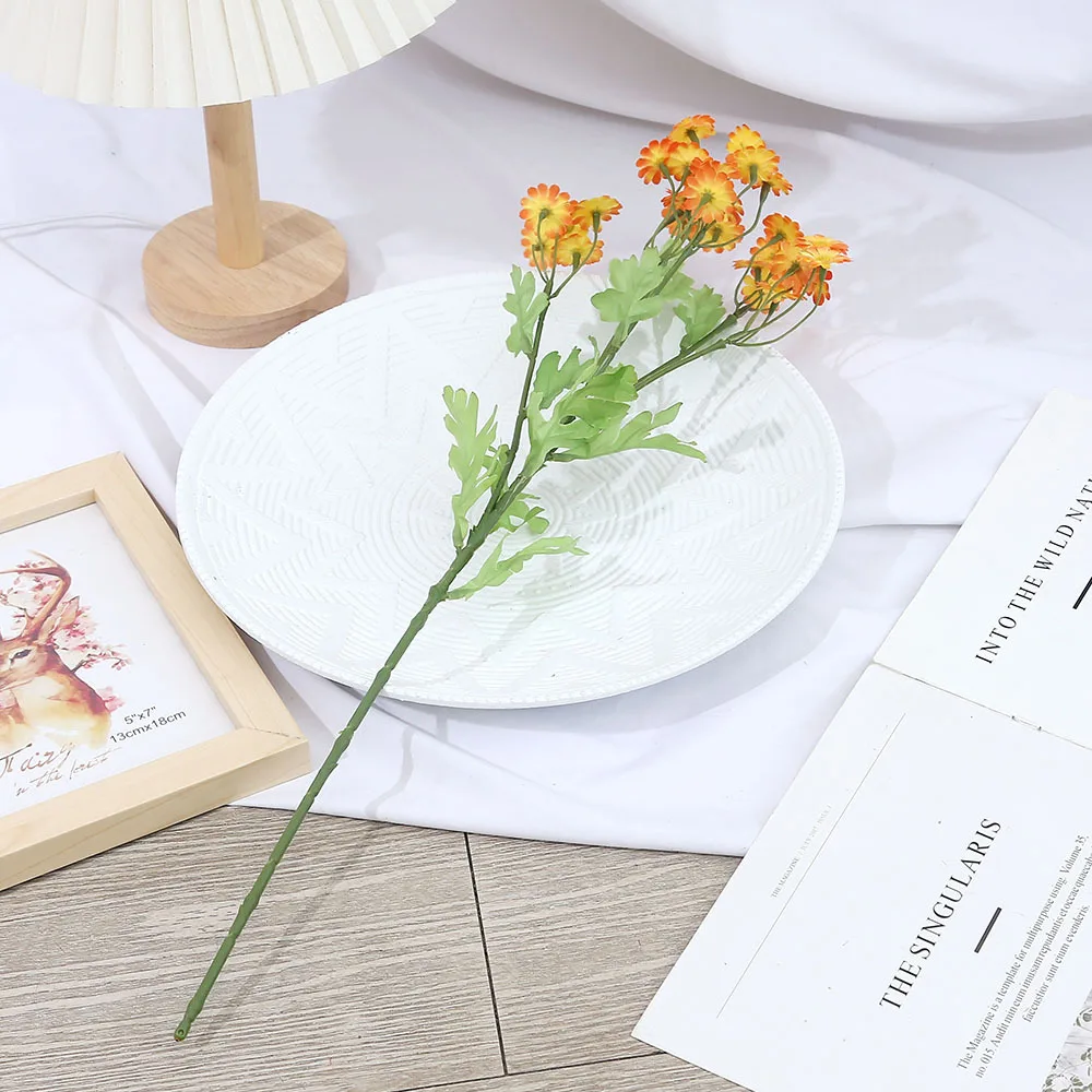 Wholesale dried flowers Pressed Flowers Natural Plants Press Daisy Flowers Resin And Nails wedding decoration