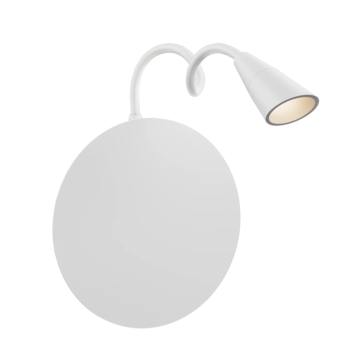 circular Bedside wall lamp bedroom modern simple USB mobile phone wireless charging rotatable with switch  LED reading light