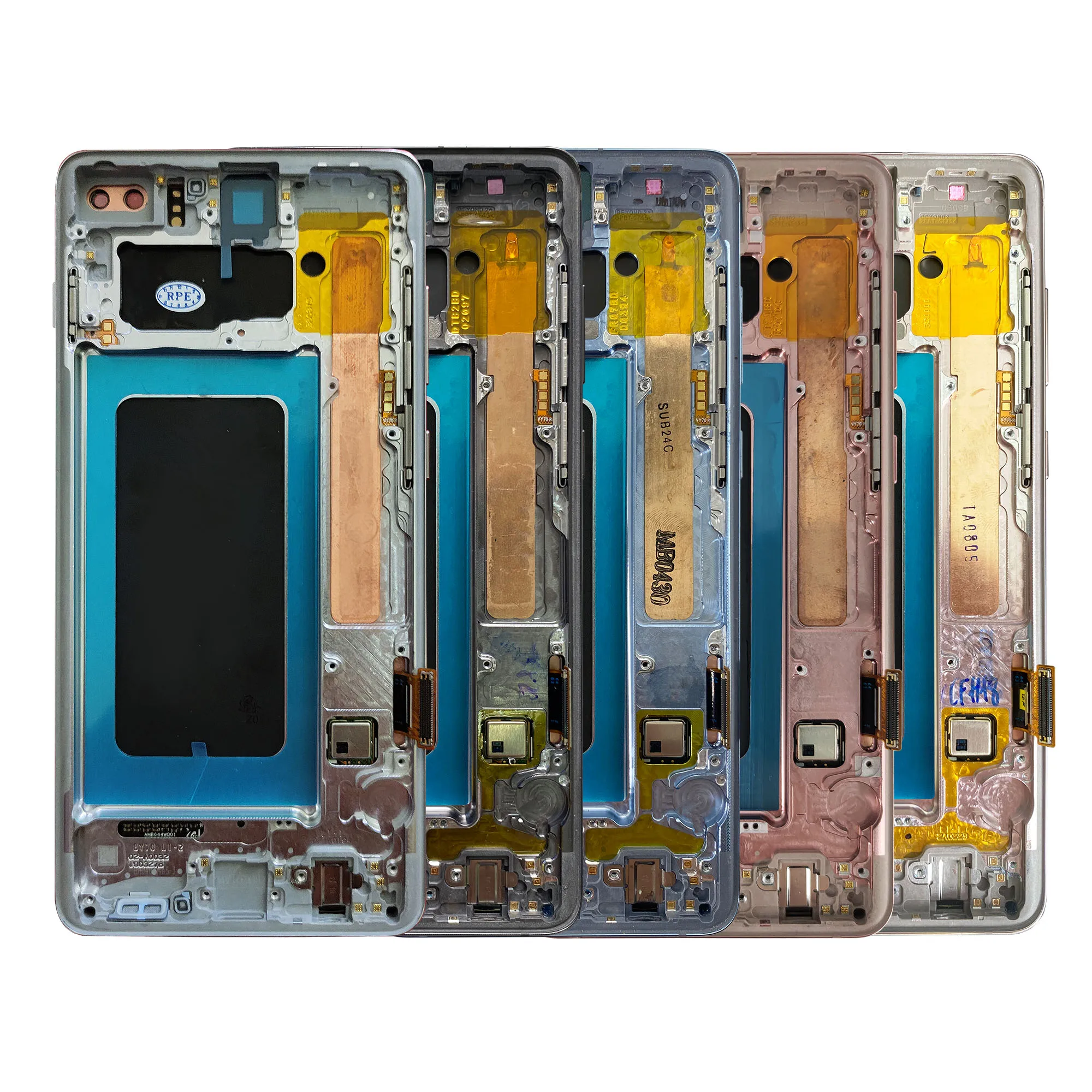 Оригинальный SUPER AMOLED для SAMSUNG S10 Plus + ЖК-дисплей сенсорный экран дигитайзер Замена с оригинальным