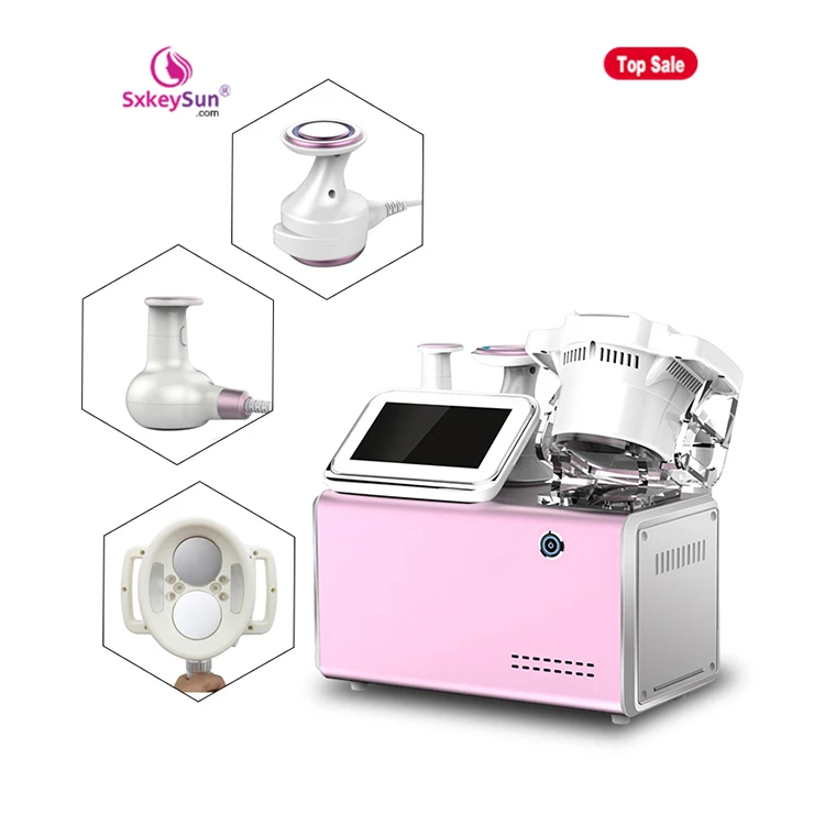 Эффективно улучшает форму тела V5 Pro RF Ультразвуковой вакуумный био-кавитационный Укрепляющий и упругий аппарат для красоты кожи