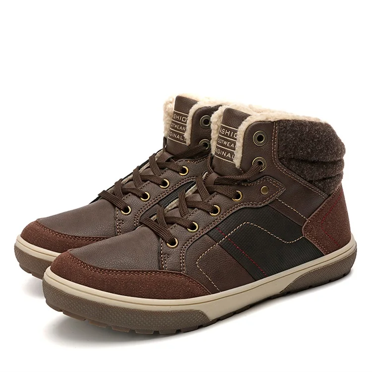 
 Factory Made Strictly Checked Mens Suede Shoes Sneakers Casual Artificial Short Plush  
