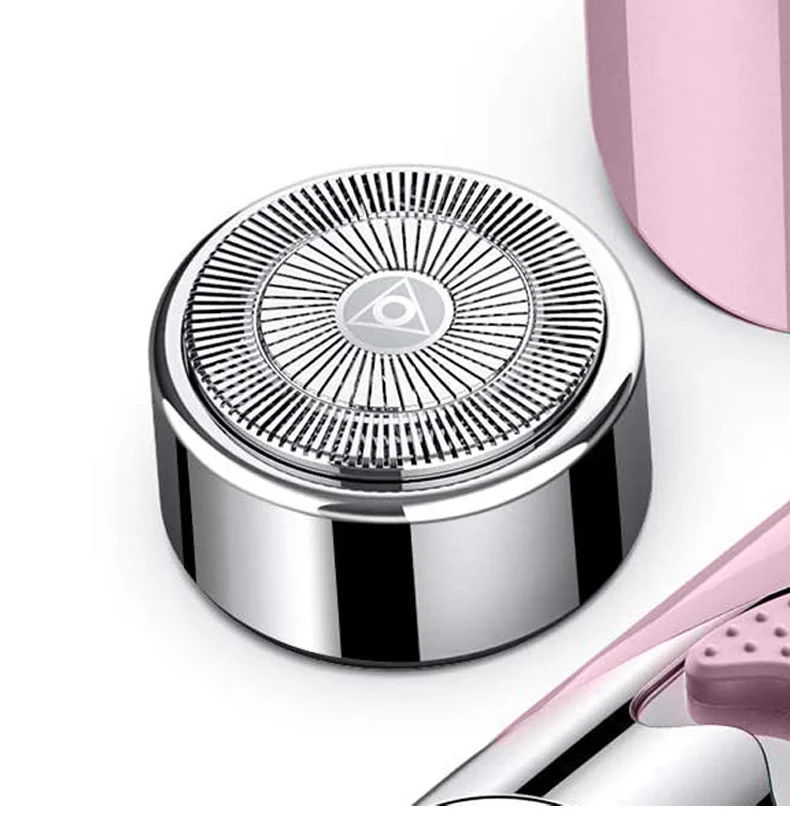 Cheap and practical facial razor for women Stainless steel double head razor Electric shaver
