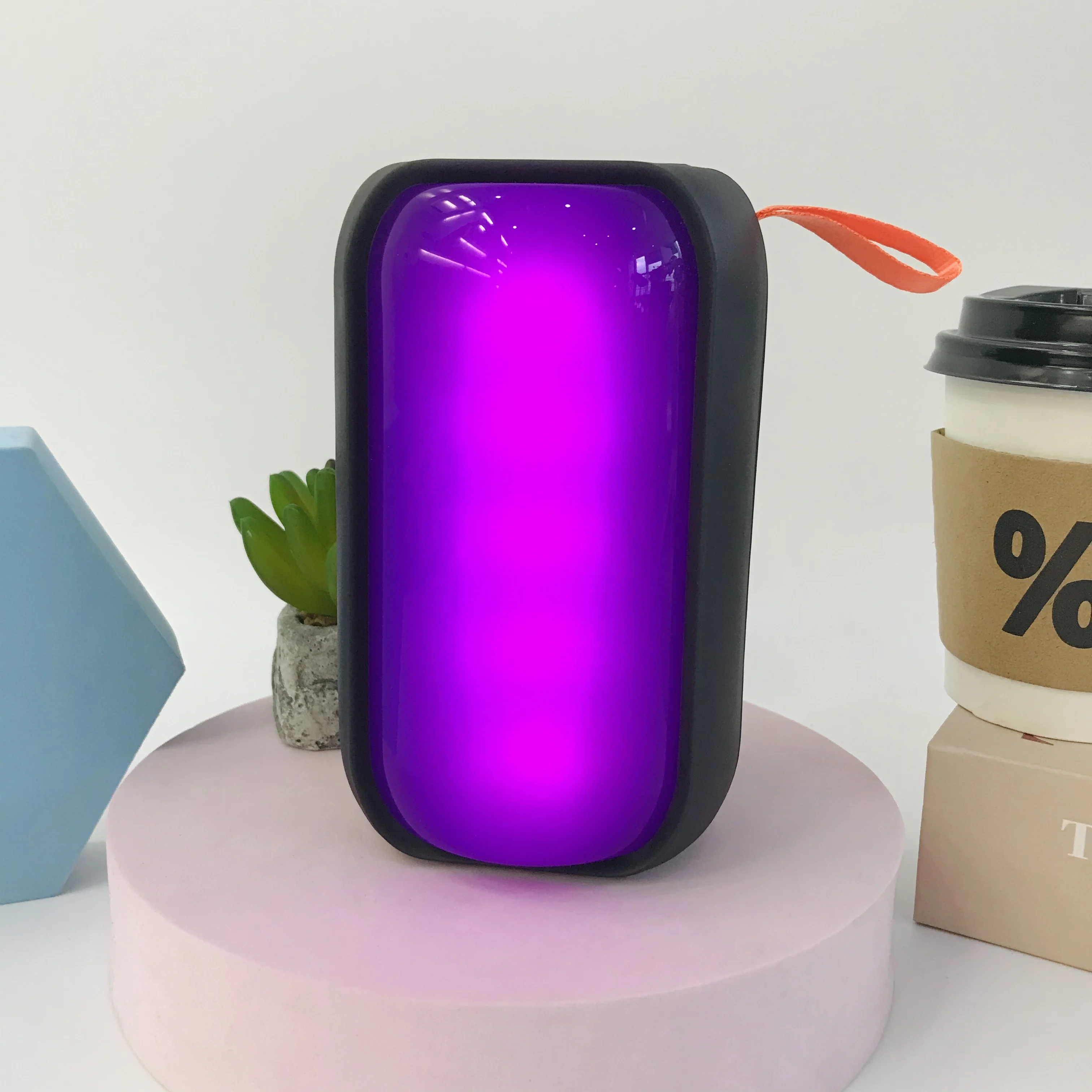 MS-2206BT wireless speaker LED flash light waterproof speaker Outdoor party voice