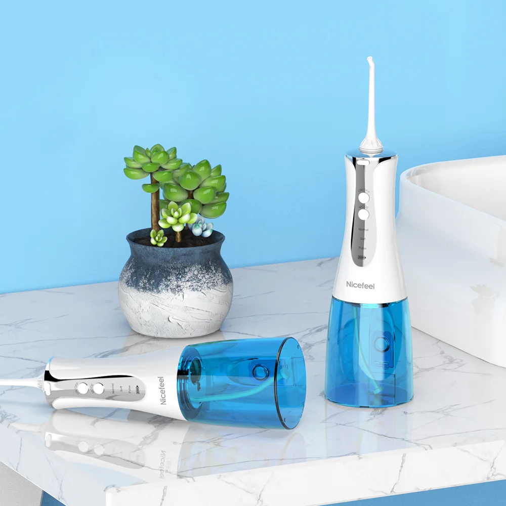 2024 новый инновационный пористый нано-серебряные керамические частицы Модернизированный перезаряжаемый портативный стоматологический ирригатор для зубов с различным режимом