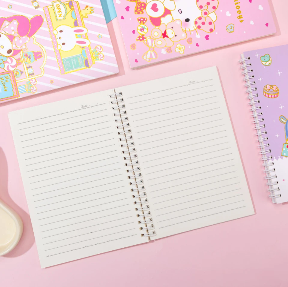 Baoyu Kulomi Cinnamoroll cartoon girl  notebooks for students hardback notebook hardcover spiral  notebook high school
