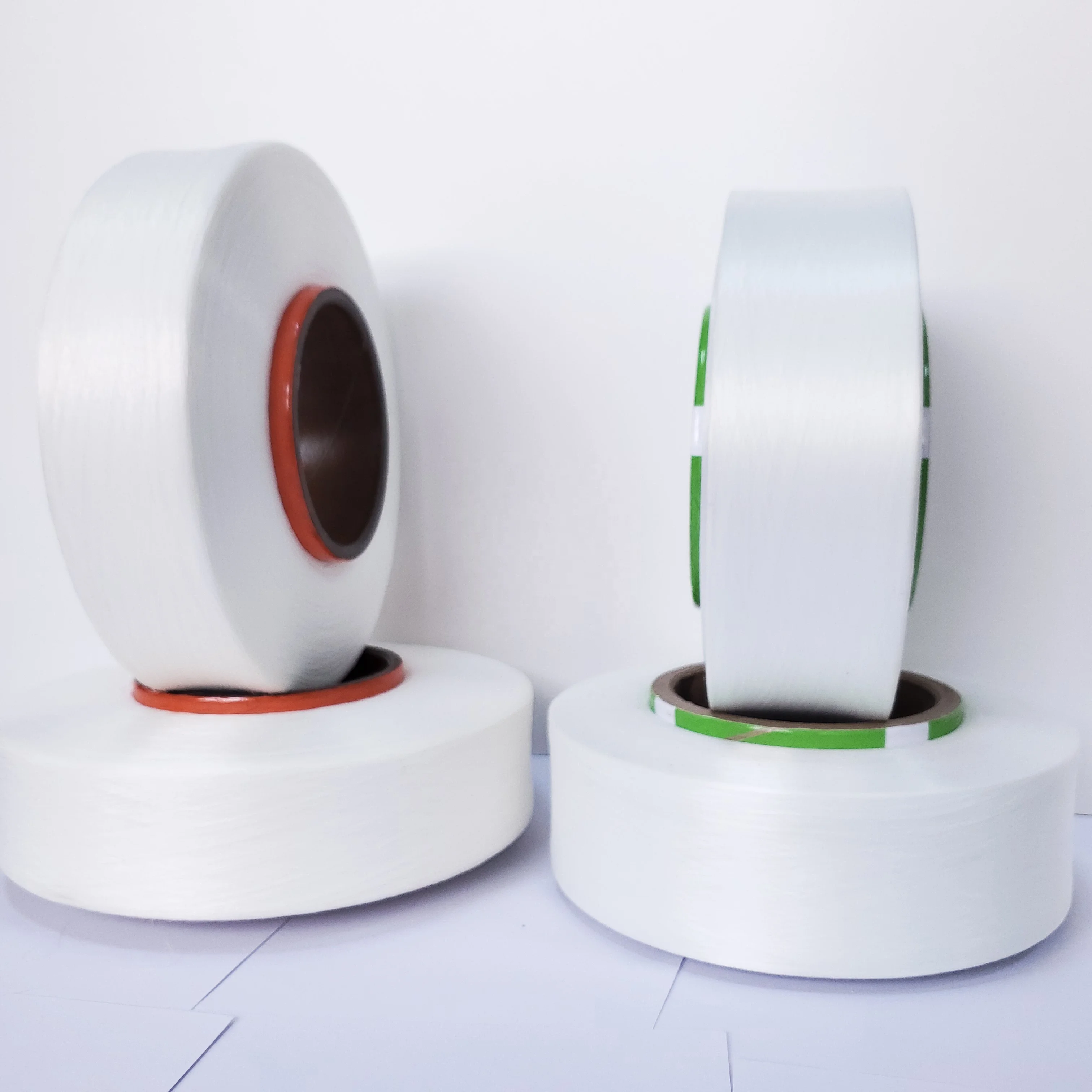 
20D 40D 70D Spandex Yarn Raw white high elatane sweat resisting for Ear loop weaving 