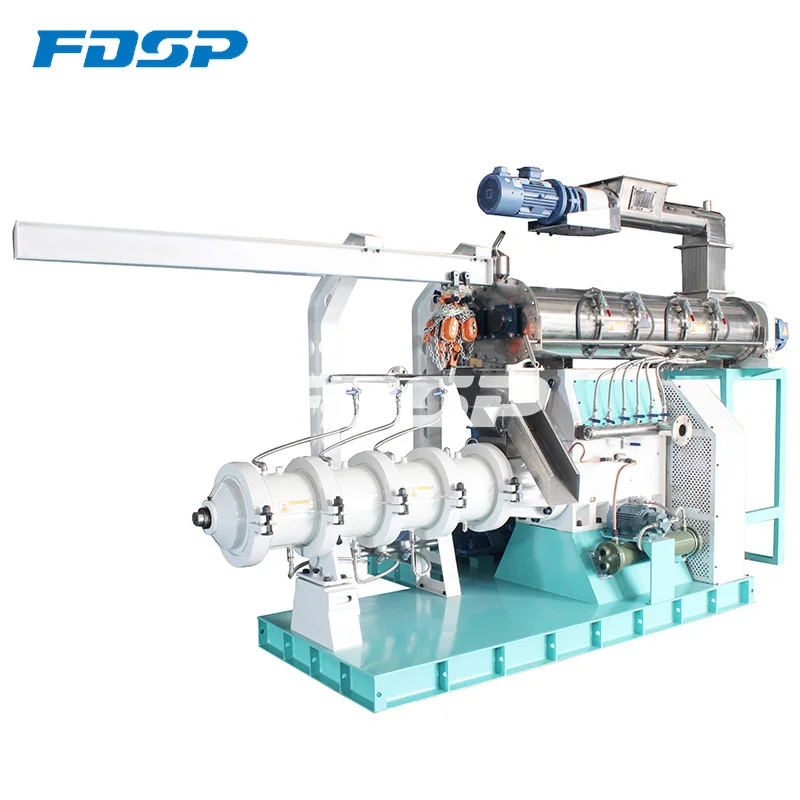 SPHG series Soy extruded plant raw material extruding  machine as the feed ingredient