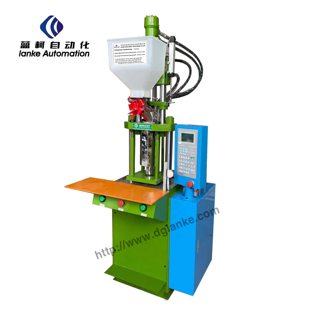 Vertical Injection molding Machine for micro USB type c lightning  cable wire with PVC PE plastic material making equipment