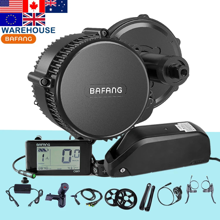BAFANG agency bafnag BBS02B 48v 500w 750w 1000 watt 48 volt mid drive e-bike electric conversion kit for bike
