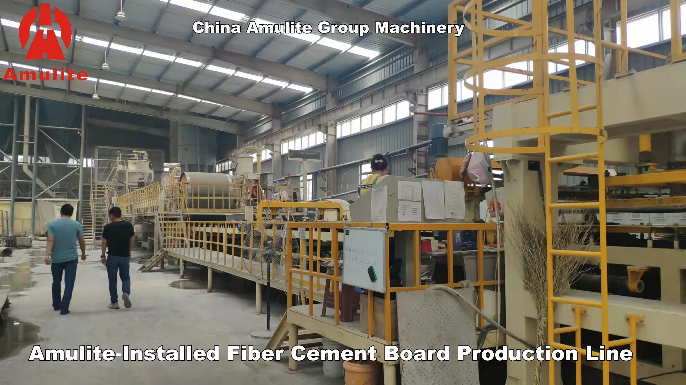 China Stacking Vacuum Lifting Vacuum Machinery Calcium Silicate Fiber Cement Board Production Line Plant Machine